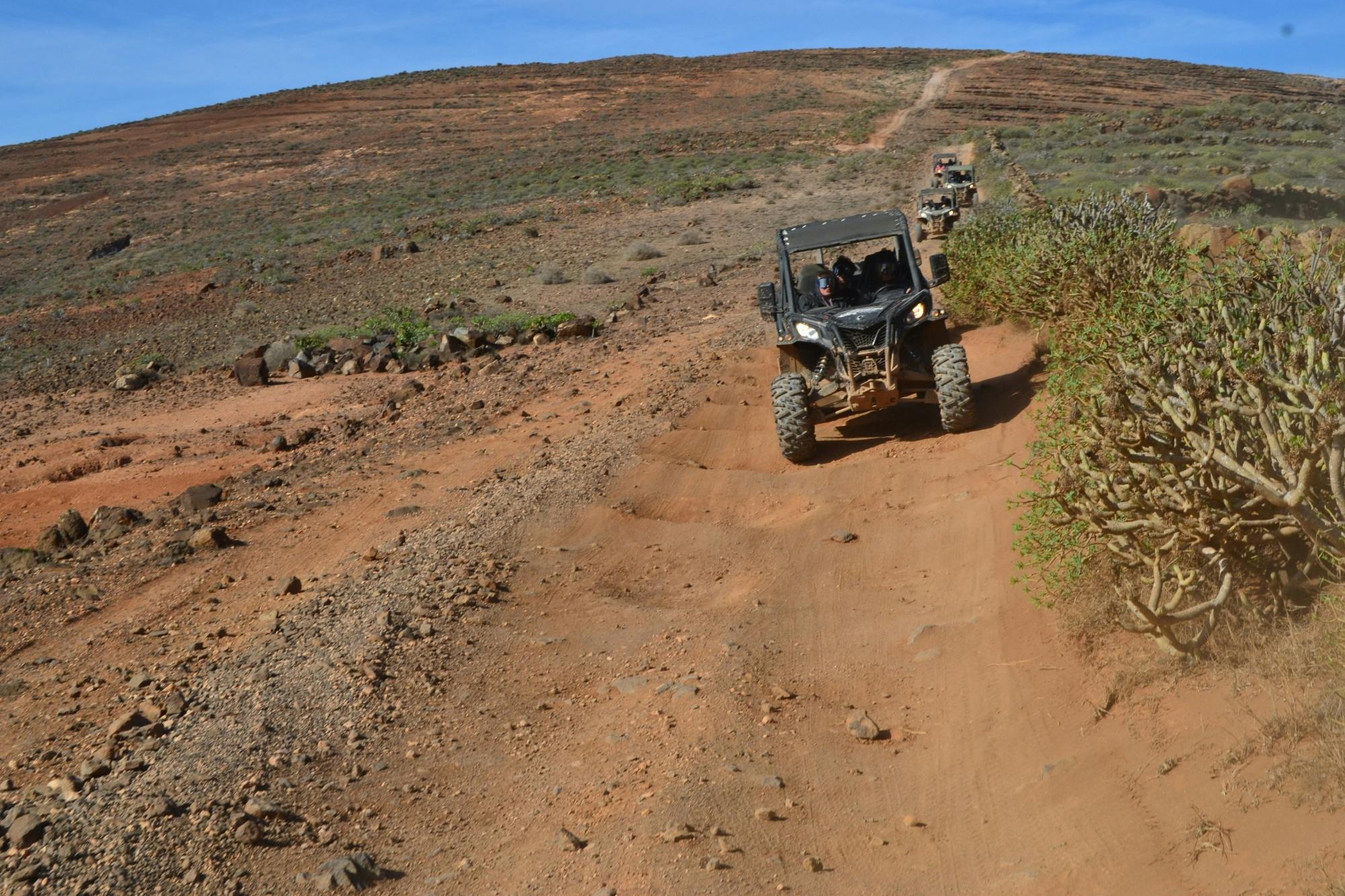 North Lanzarote mixed-terrain four-seater buggy tour – ticket only