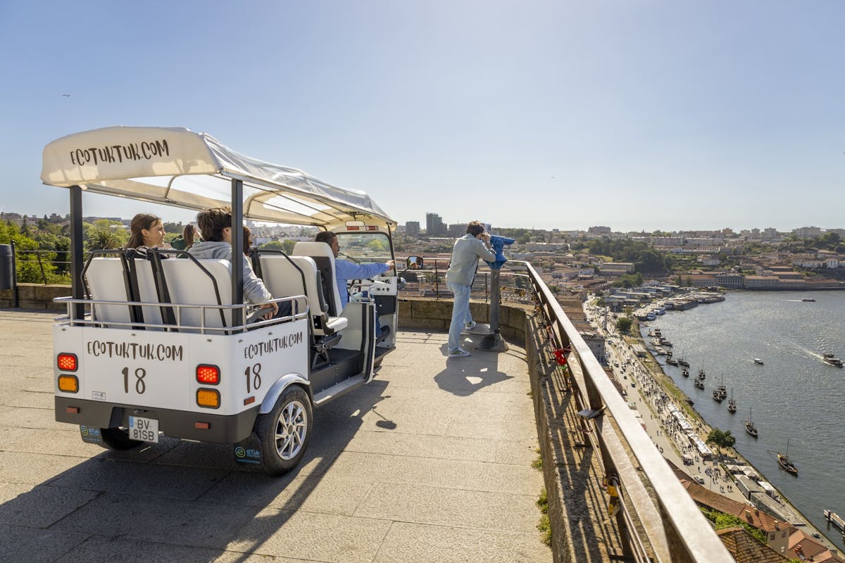 Tour express di Porto in tuk-tuk ecologico privato