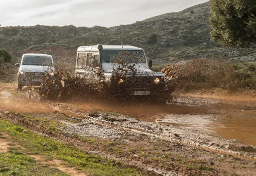 Mountains of Crete 4x4 sunset safari with dinner