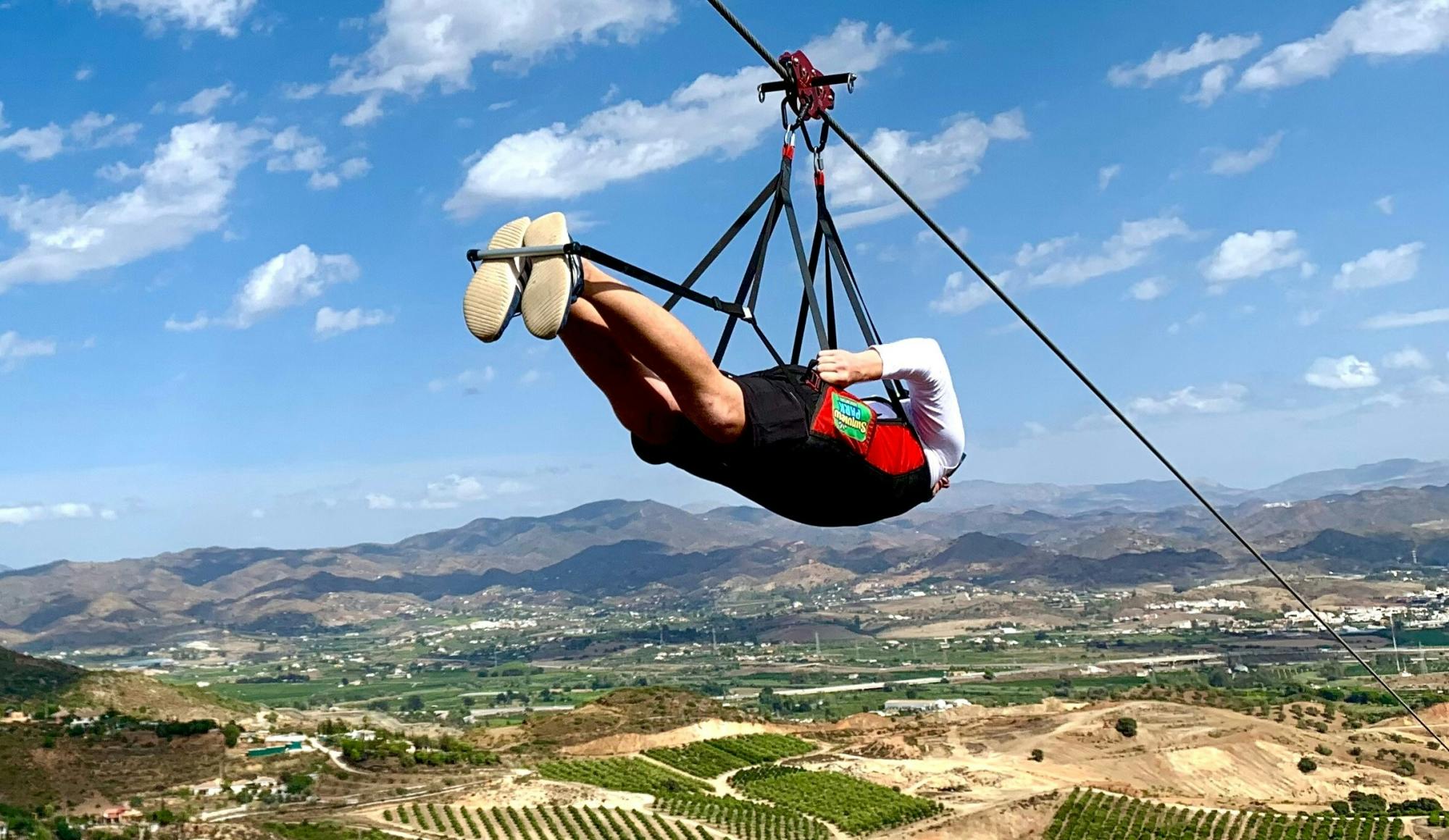 Costa del Sol zip-line experience