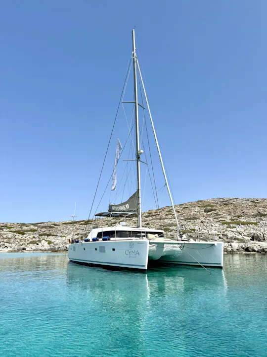 Premium catamaran cruise to Dia Island in Crete