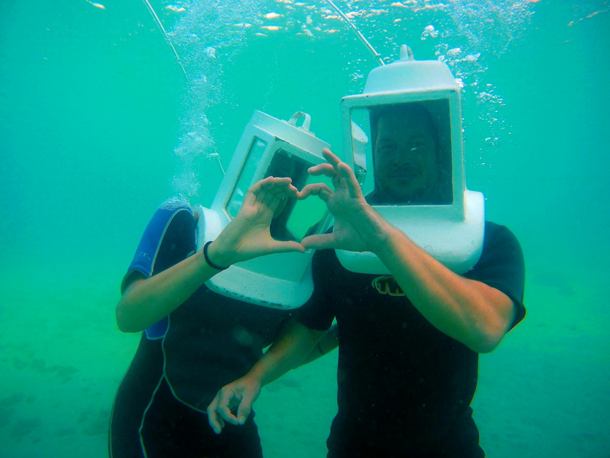Cyprus underwater walking or scooter small-group tour