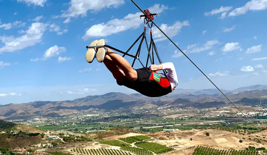 Costa del Sol zip-line experience