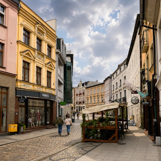 Jogo de exploração auto-guiada em Bydgoszcz