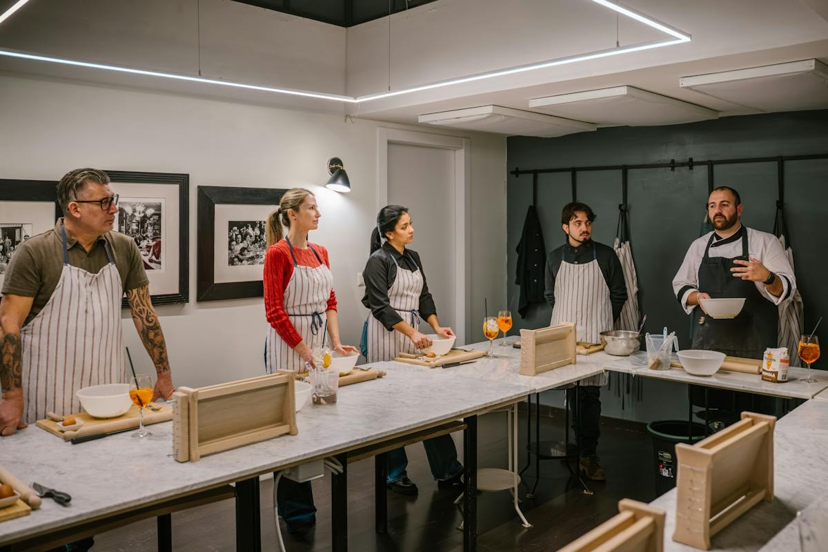 Corso di cucina a Roma: fettuccine, ravioli e tiramisù
