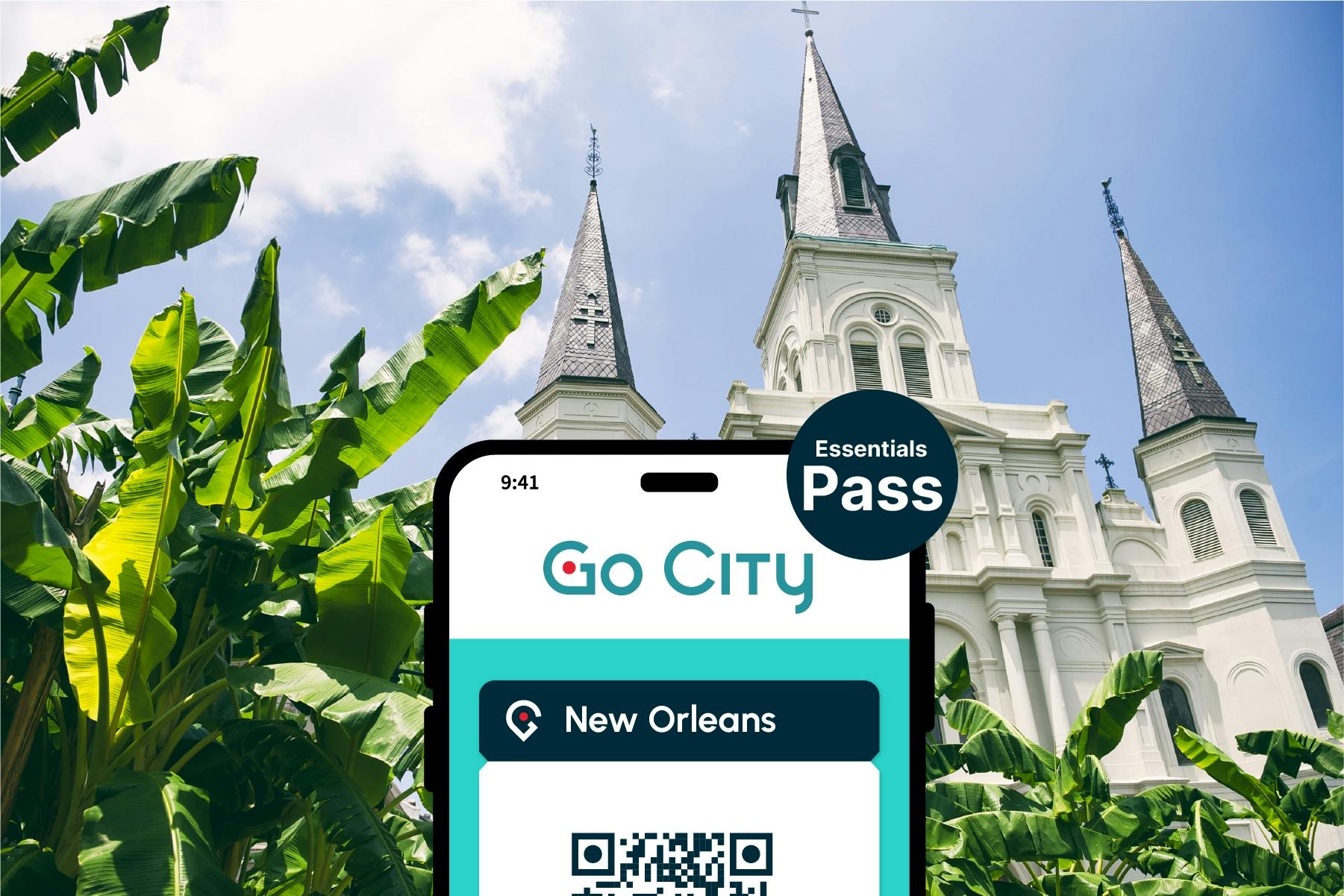 Passe Go City Nova Orleães: acesso às 3 principais atrações