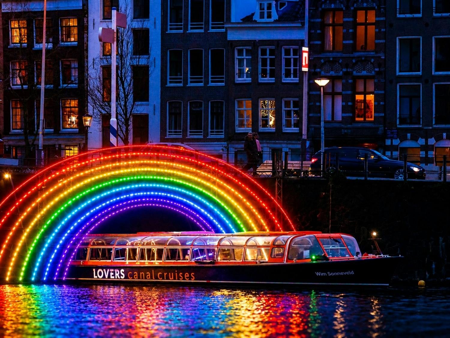 Amsterdam Light Festival Cruise from Central Station