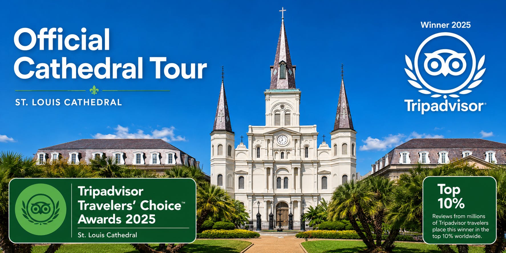 St. Louis Cathedral official early access VIP tour