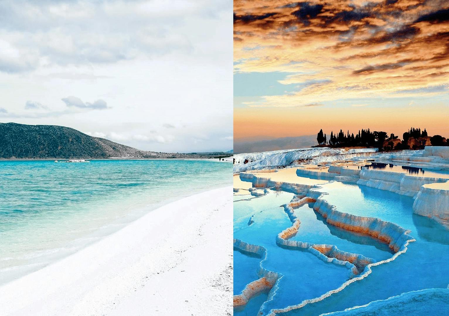 Pamukkale day trip with Salda Lake visit