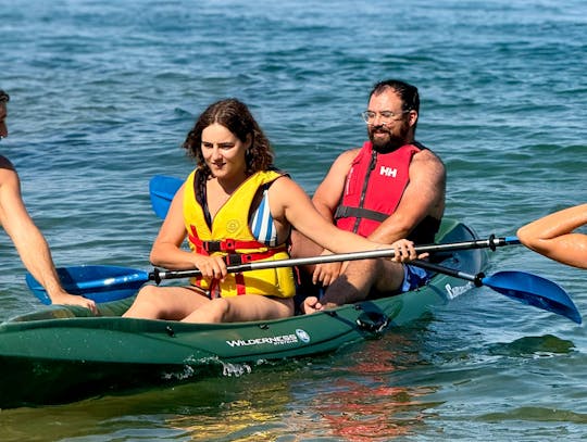 Een uur kajakverhuur in de Rio Guadiana in Portugal