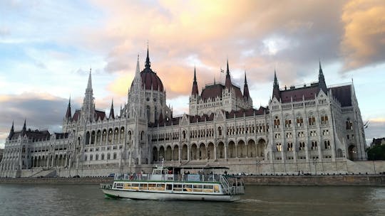 Vienna Danube Canal sightseeing cruise with audio guide and eSIM