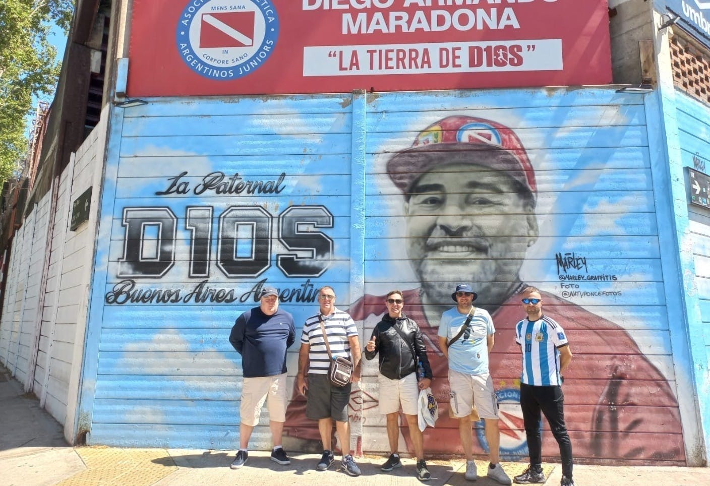 Diego Maradona's football legacy tour in Buenos Aires