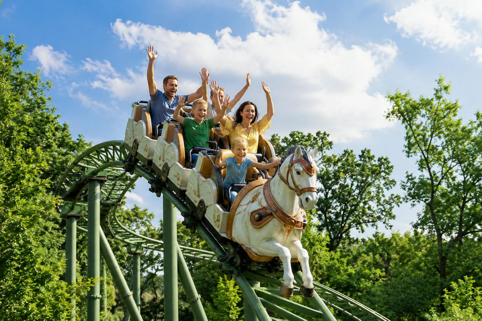Toegang tot Familypark met audiogids over Wenen en eSIM