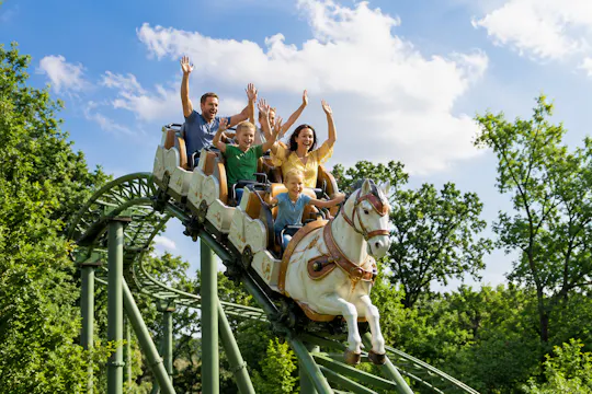 Familypark access with Vienna audio guide and eSIM