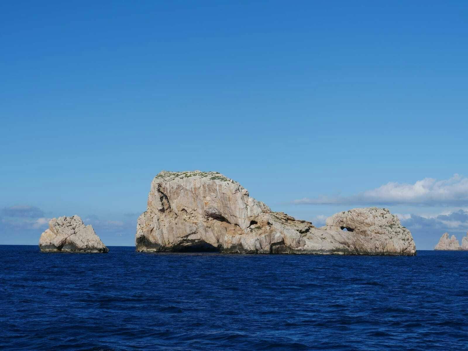 Glass-bottom boat cruise on Ibiza’s west coast