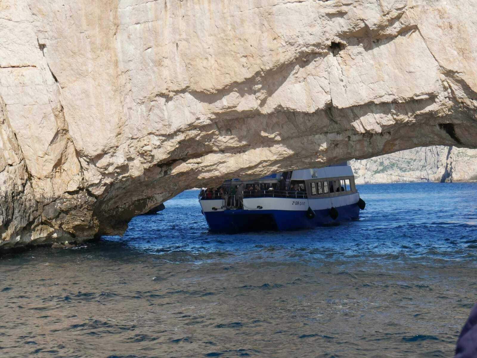 Glass-bottom boat cruise on Ibiza’s west coast
