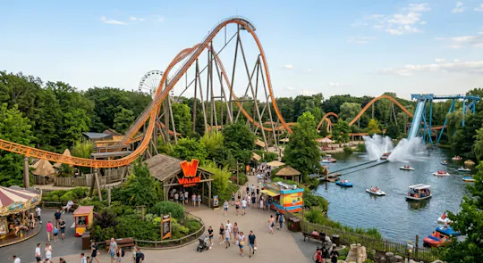 Biglietto d'ingresso per Walibi Belgium con audioguida di Bruxelles ed eSIM