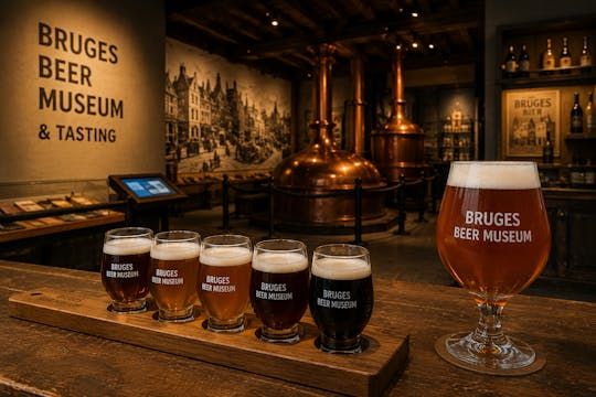 Eintrittskarte für das Brügger Biermuseum mit Verkostung und eSIM