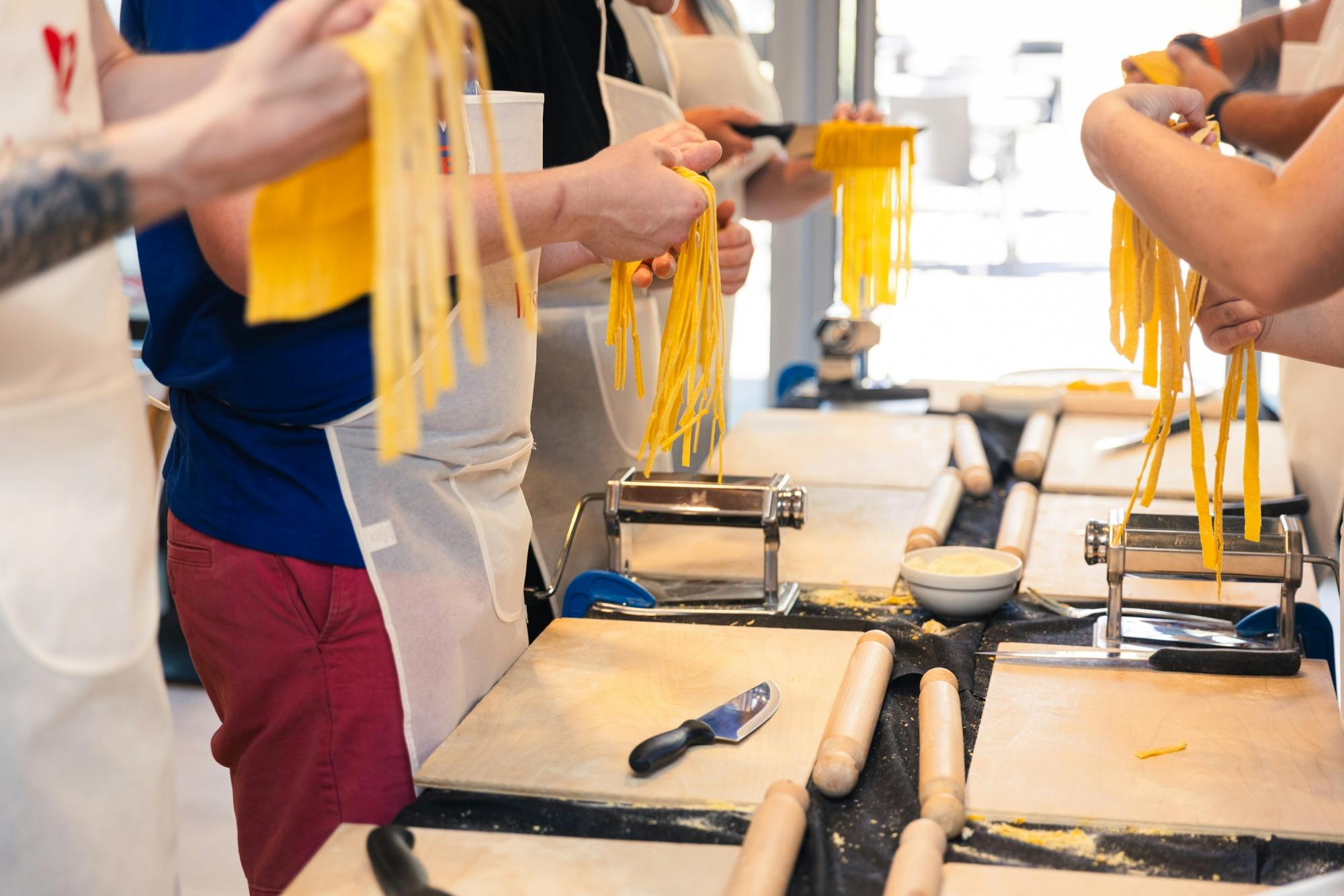 Cours de fabrication de pâtes d'une heure à Rome