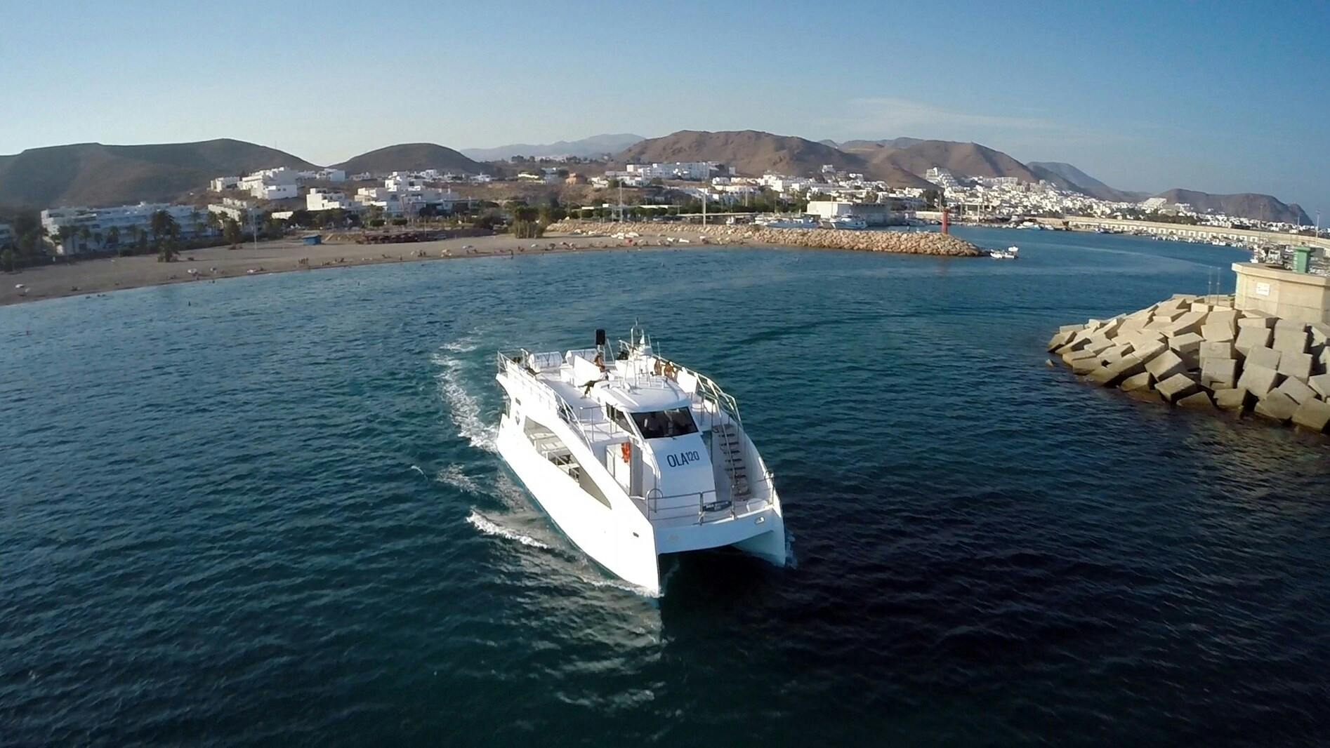 Cabo de Gata-Níjar Natural Park catamaran tour from Mojácar and Vera