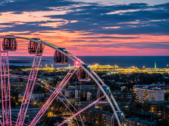 Skywheel of Tallinn ride with eSIM