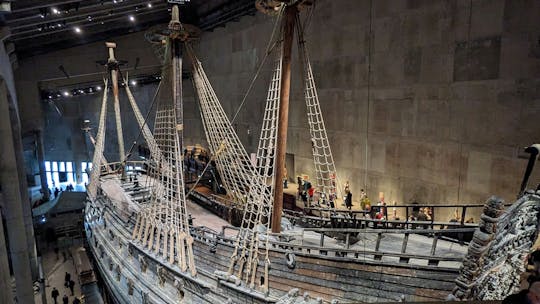 Vasa Museum and Vrak Museum combo with Stockholm audio guide and eSIM