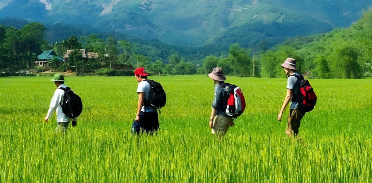 3-daagse offroad-trektocht naar Pu Luong vanaf Hanoi