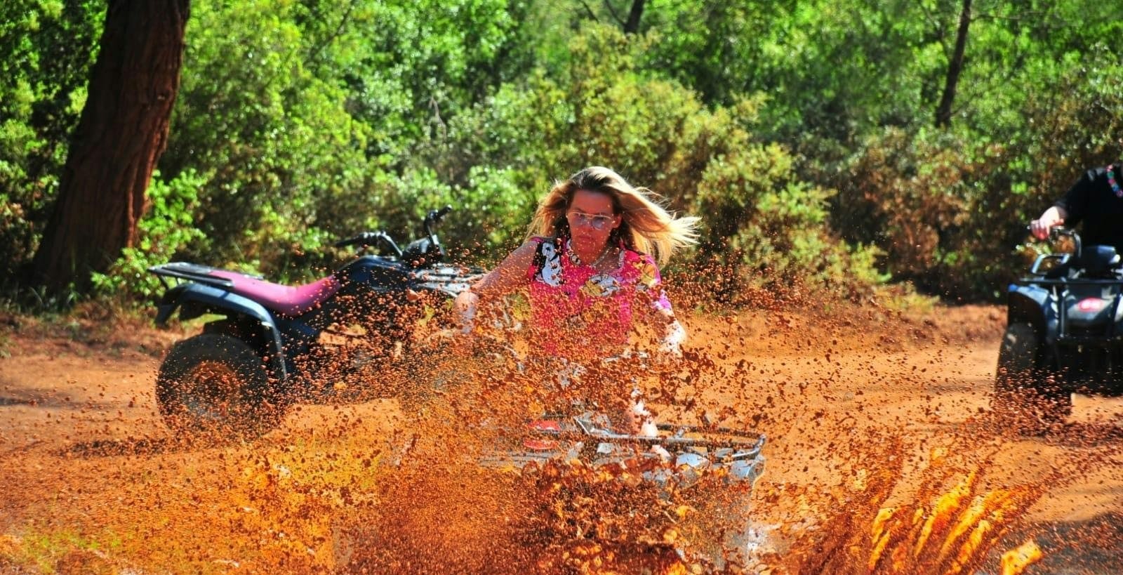 Quad safari adventure with pick-up from Didim
