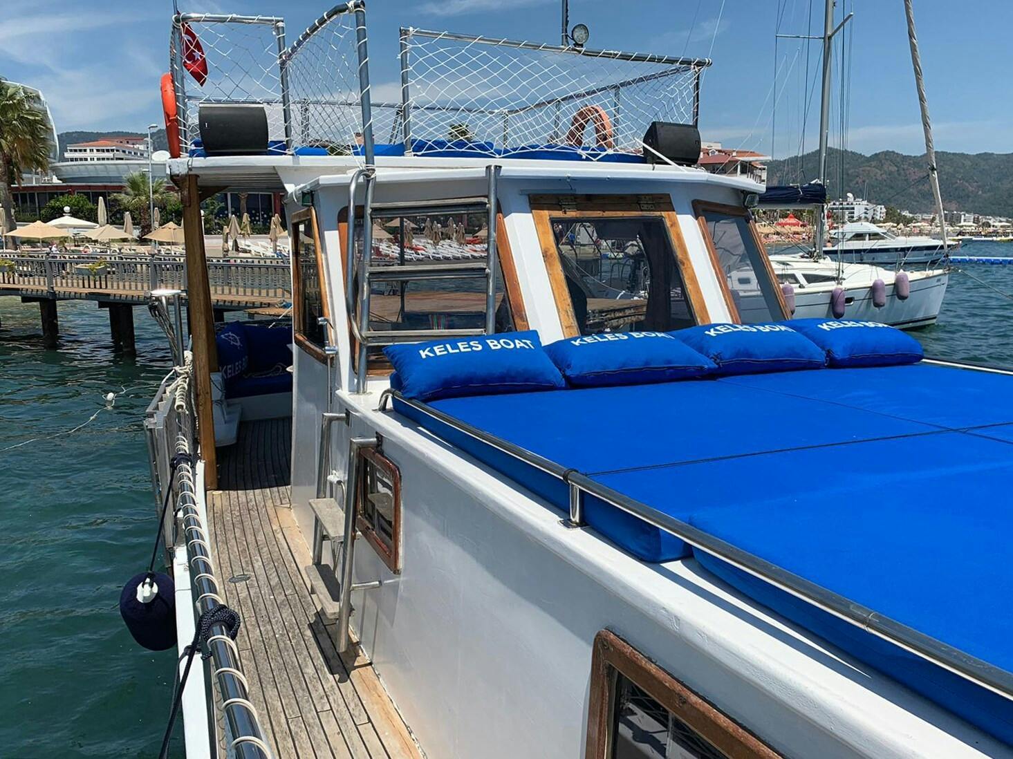Full-day private boat trip from Marmaris