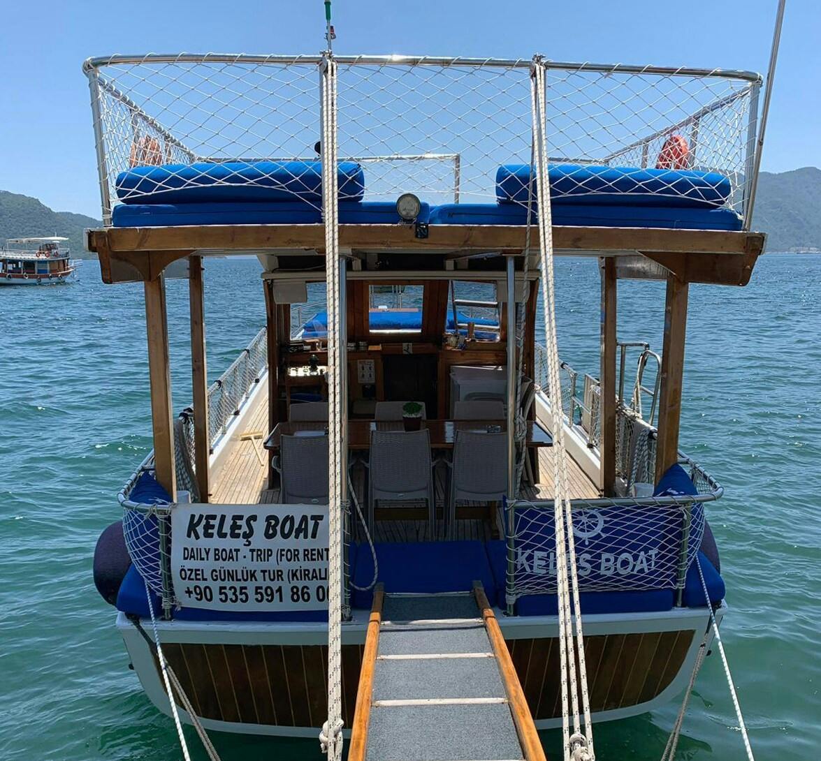Full-day private boat trip from Marmaris