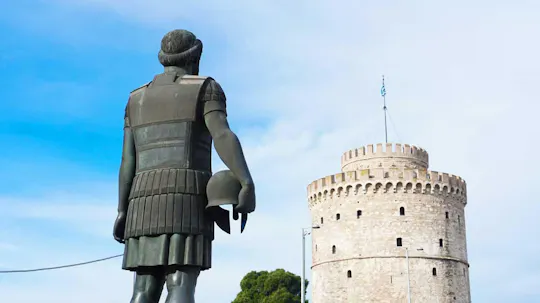 Familien-Schnitzeljagd und Stadtrundgang in Thessaloniki mit kulinarischem Zwischenstopp