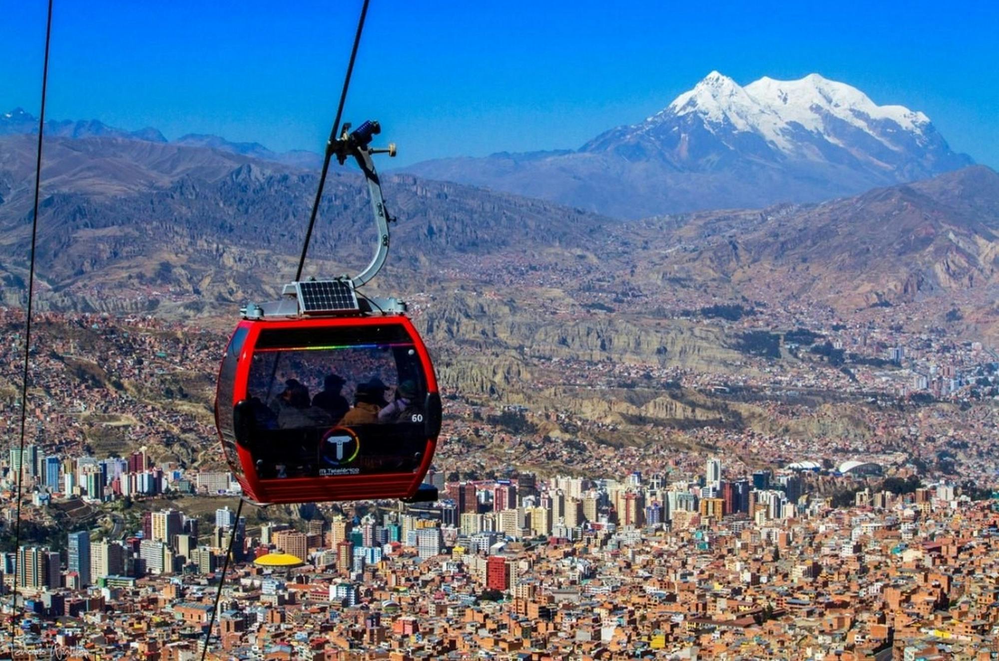 La Paz highlights tour with cable car ride