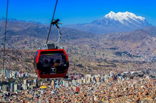 La Paz highlights tour with cable car ride