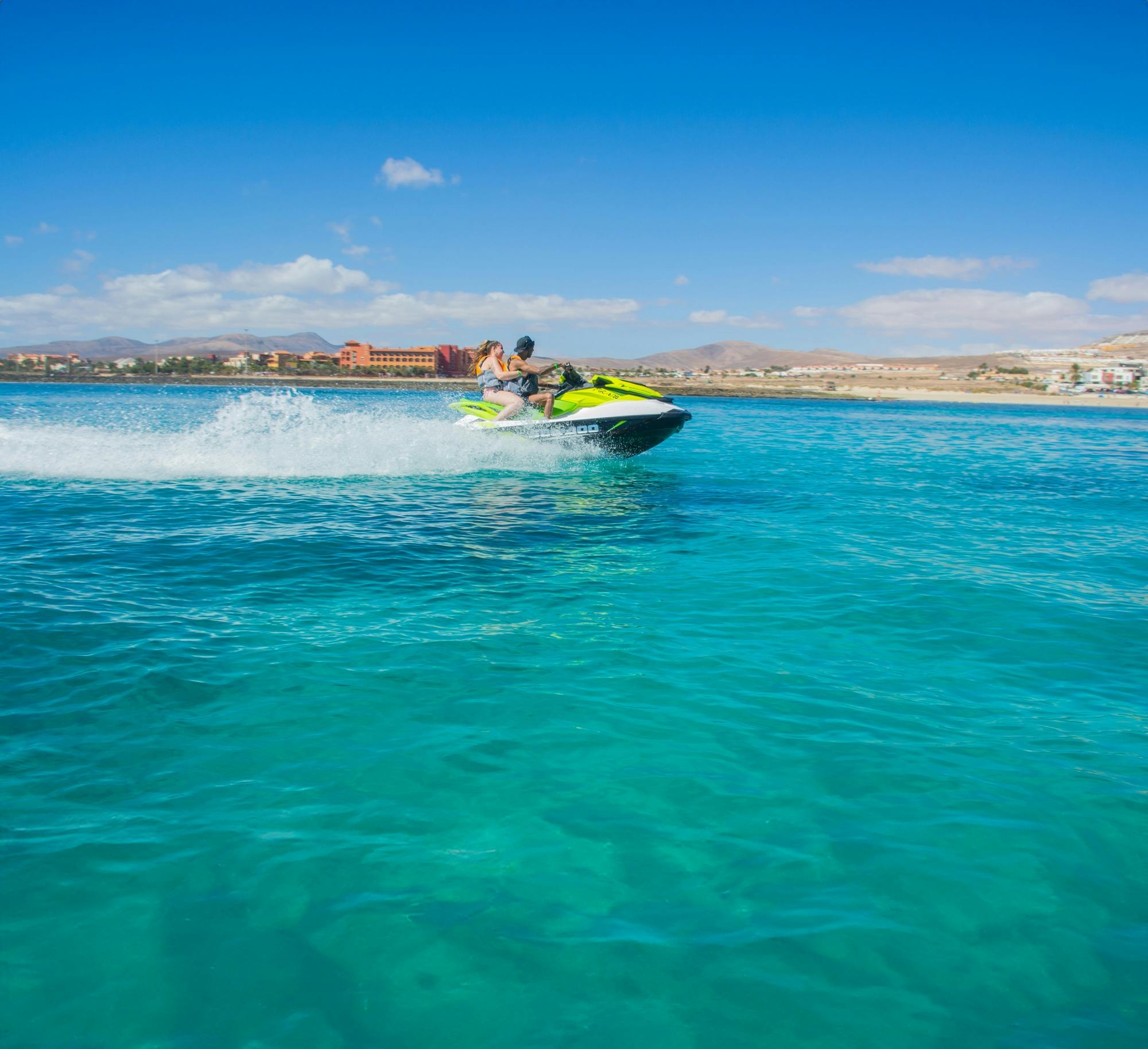 Jet ski hire from Caleta de Fuste harbour