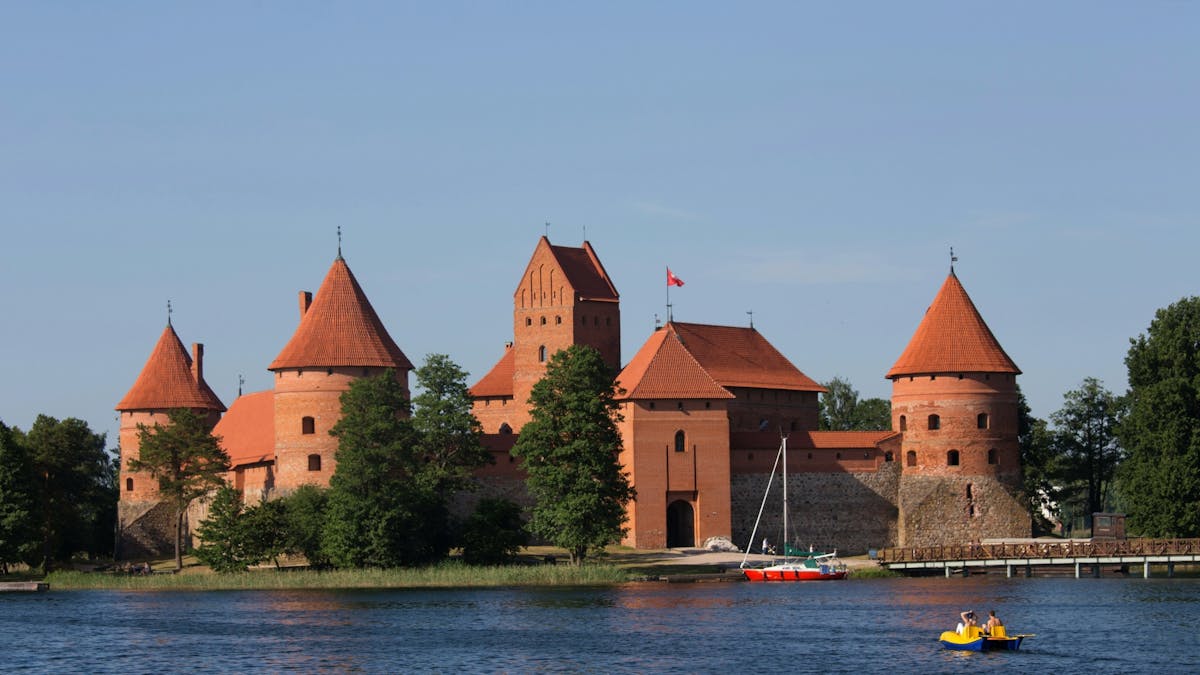 Halve dagtocht naar het kasteel op het eiland Trakai vanaf Vilnius met eSIM