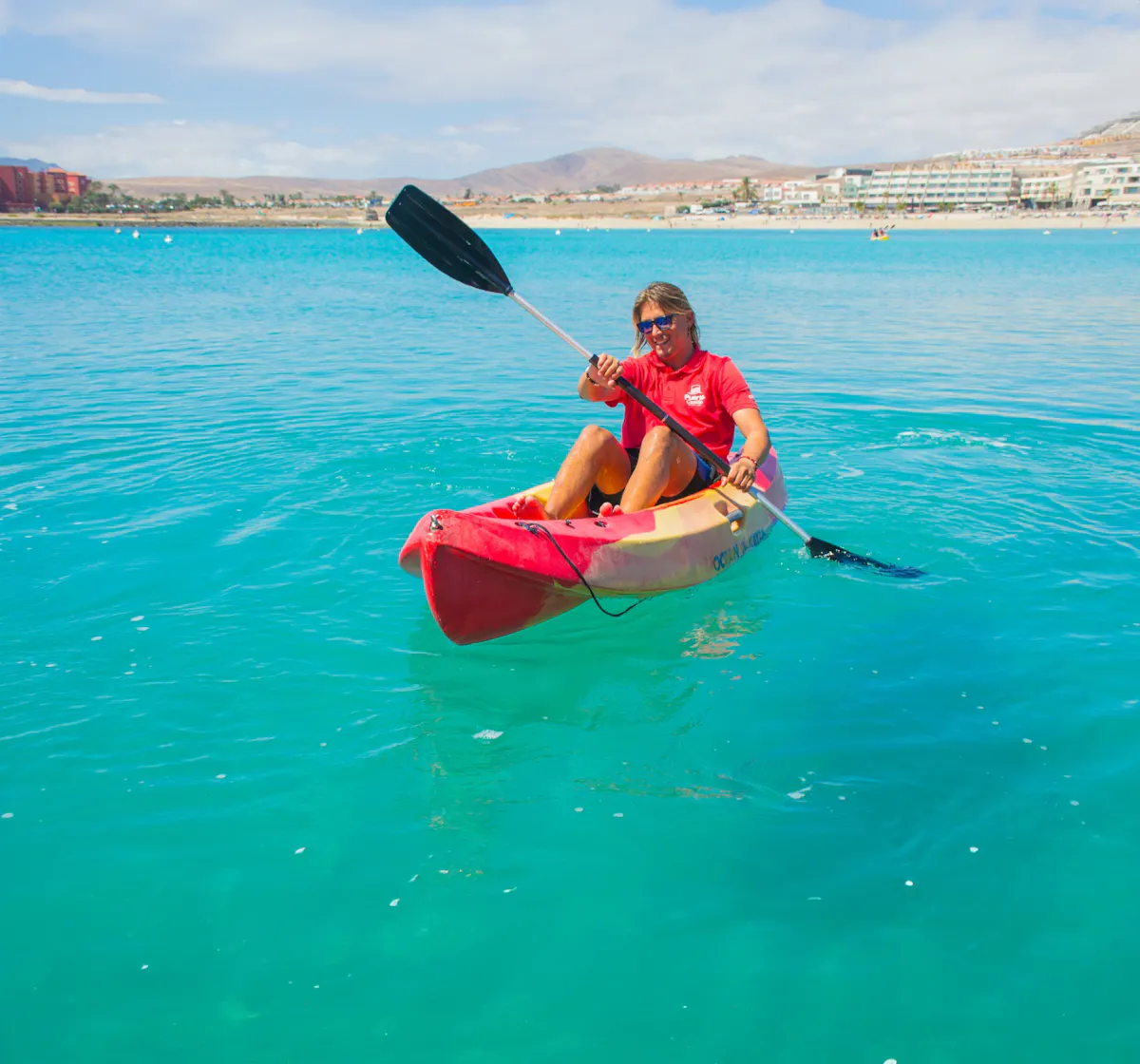 Individual Kayak hire ticket from Caleta de Fuste harbour