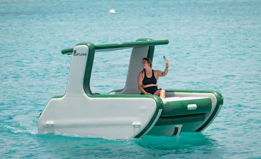 Electric Triboat hire from Caleta de Fuste harbour - 30 minutes