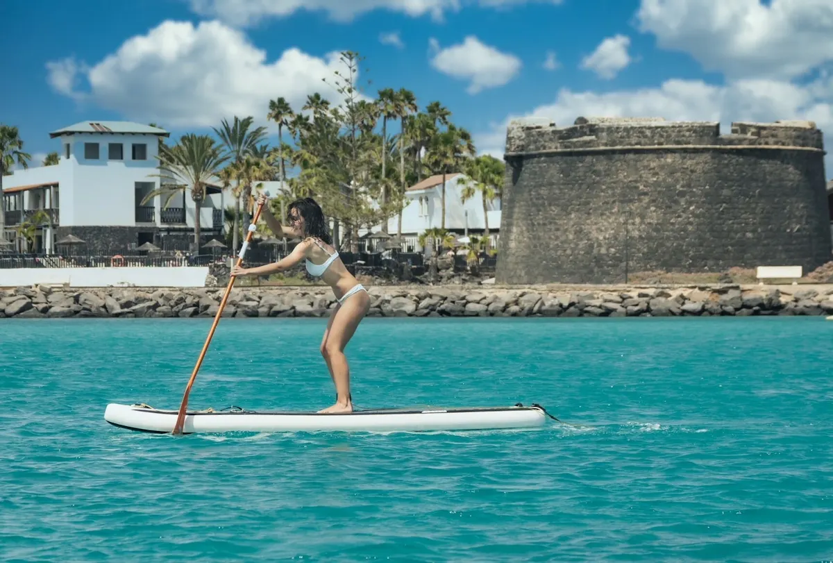 Stand Up Paddle hire ticket from Caleta de Fuste Harbour