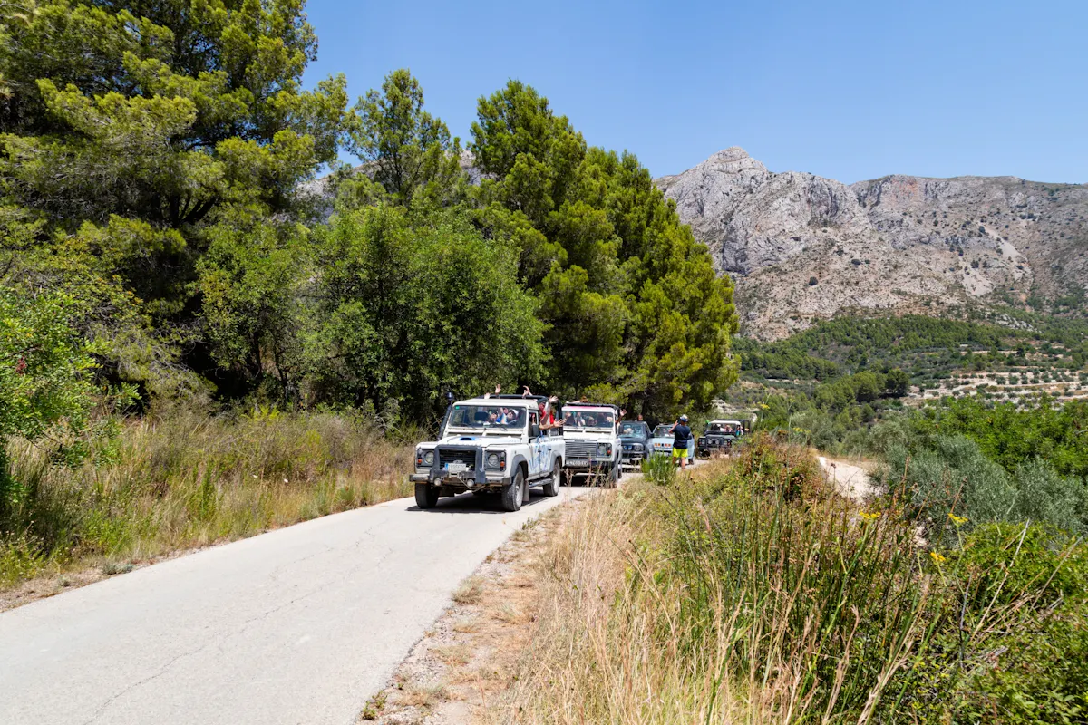 Off-road 4x4 self-drive safari in Kos