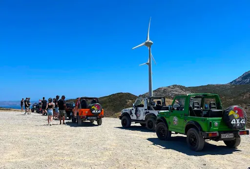 Off-road 4x4 self-drive safari in Kos