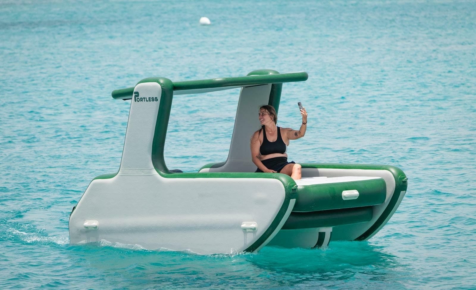 Electric Triboat hire from Caleta de Fuste harbour - 60 minutes