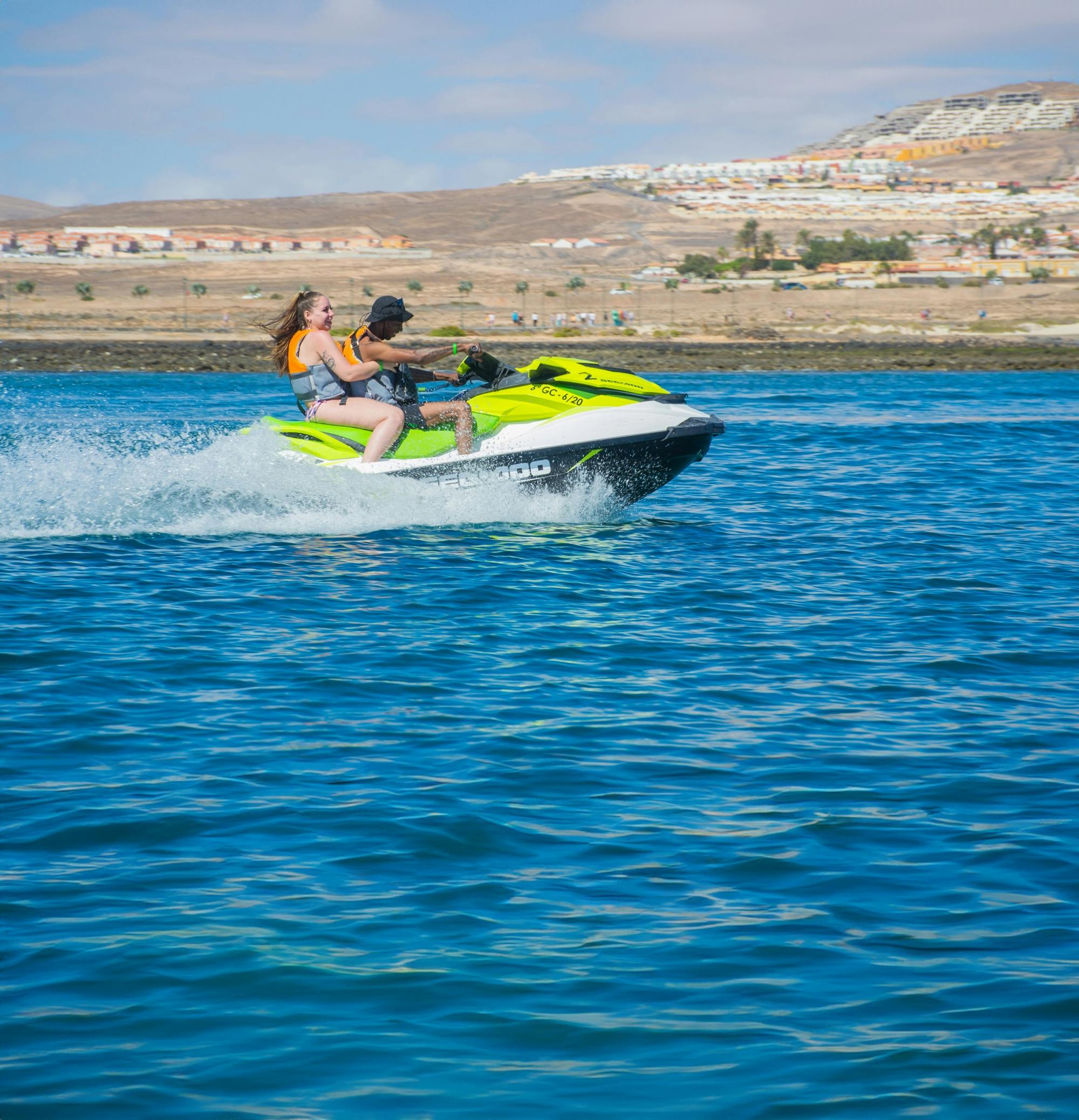 Jet ski hire from Caleta de Fuste harbour