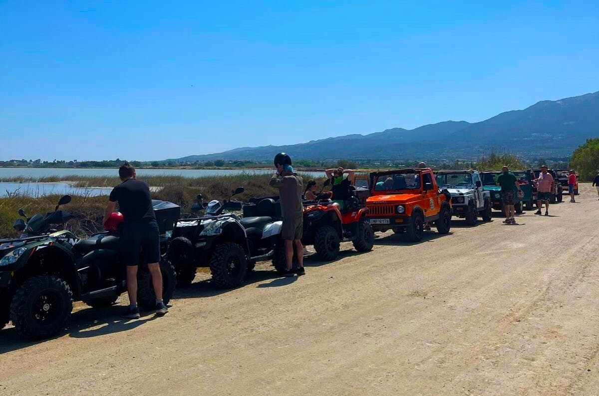 Quad safari through Kos’ mountains with lunch