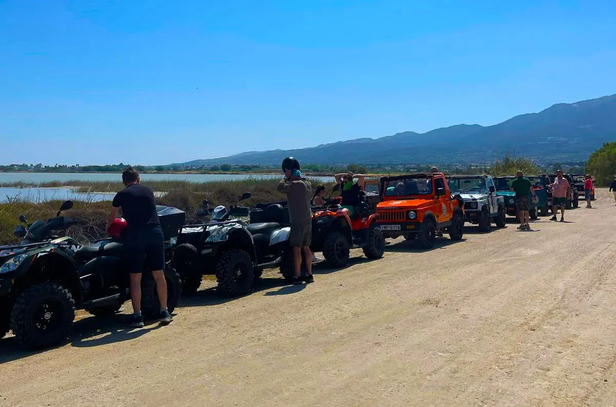 Quad safari through Kos’ mountains with lunch