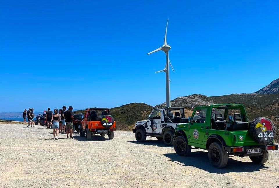Off-road 4x4 self-drive safari in Kos