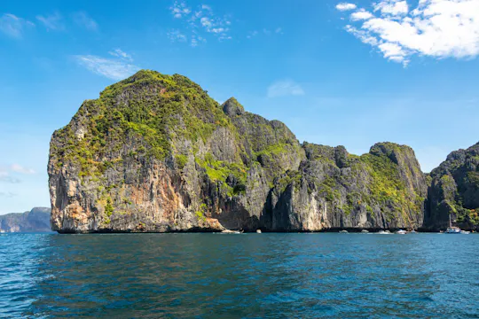 Full-day Phi Phi Islands with sunset by power catamaran from Khao Lak