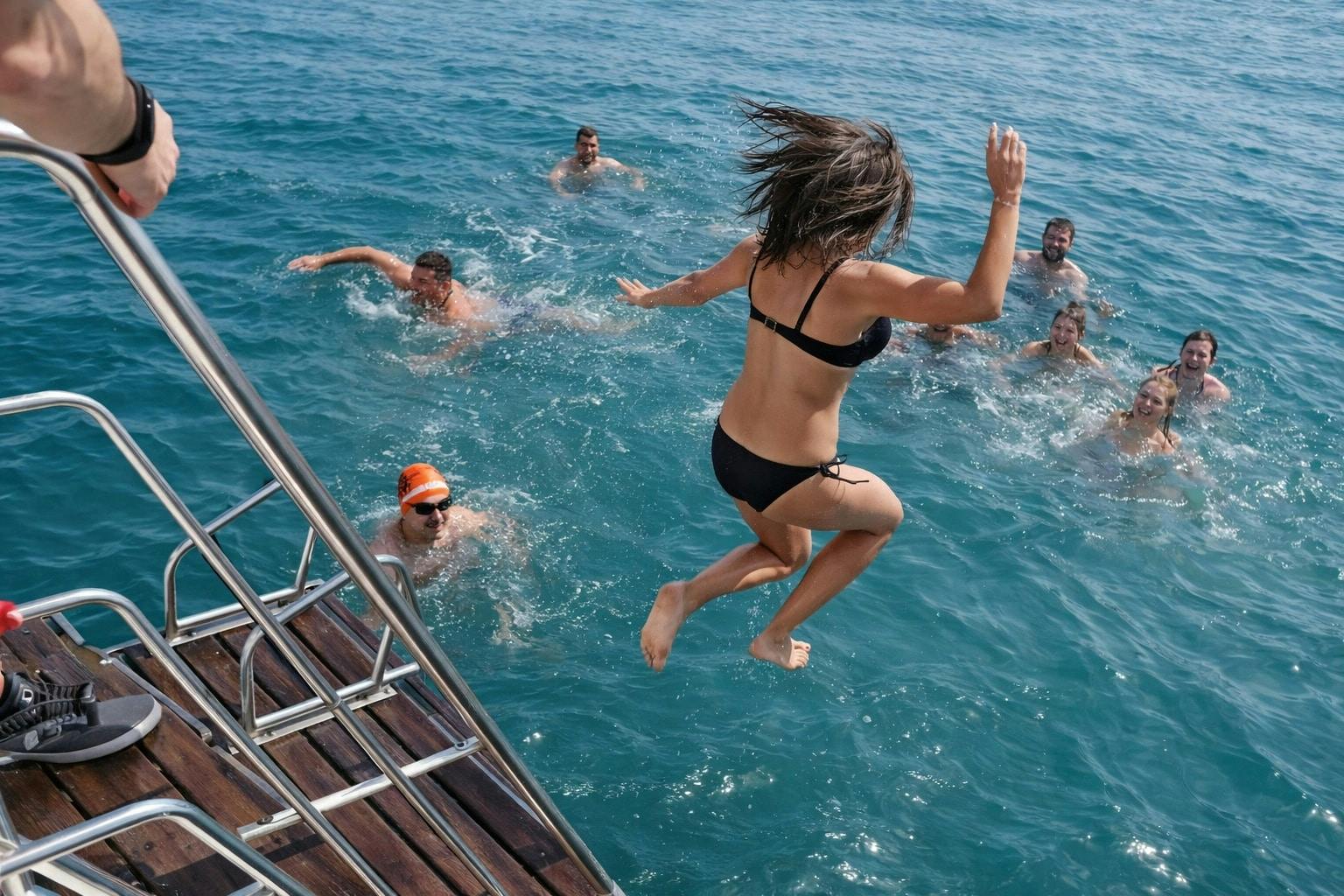 Two-hour Serenity catamaran cruise