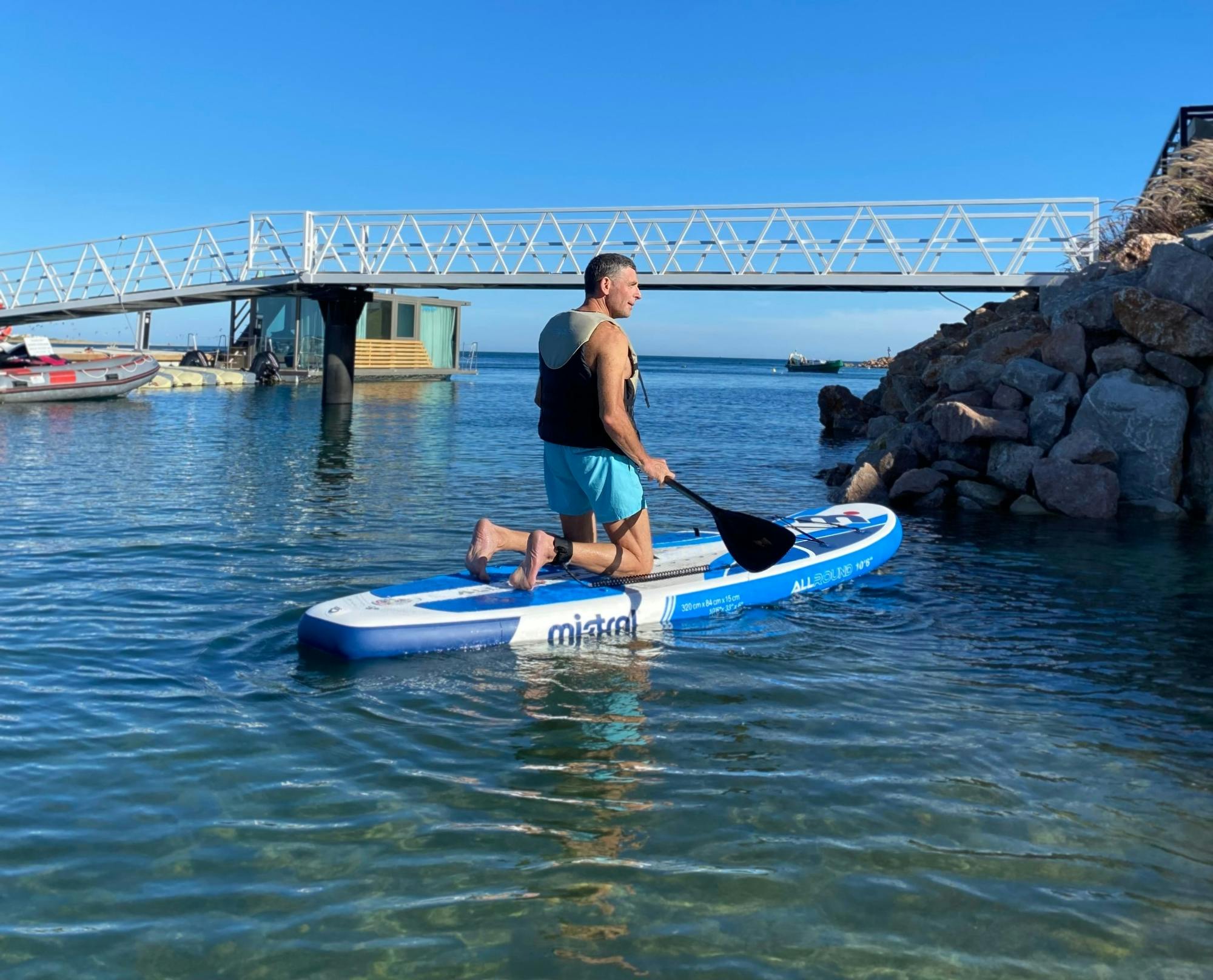 Stand Up Paddle Erlebnis auf dem Guadiana Fluss