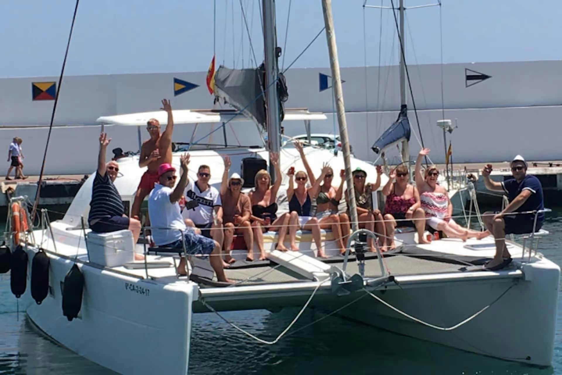 Costa del Sol catamaran cruise from Puerto Marina Benalmadena