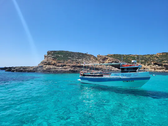Gita in barca privata da Malta a Comino, alla Laguna Blu e a Gozo
